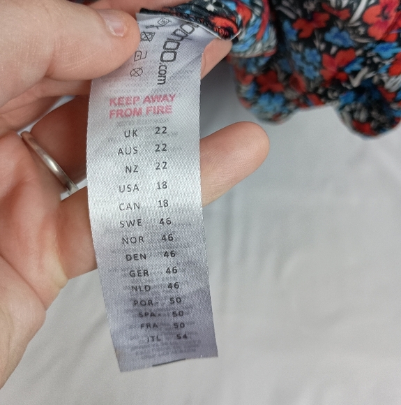 BOHOO Floral Cottagecore, Whimsy,Spring V-Neck Dress (#498) - Picture 4 of 8